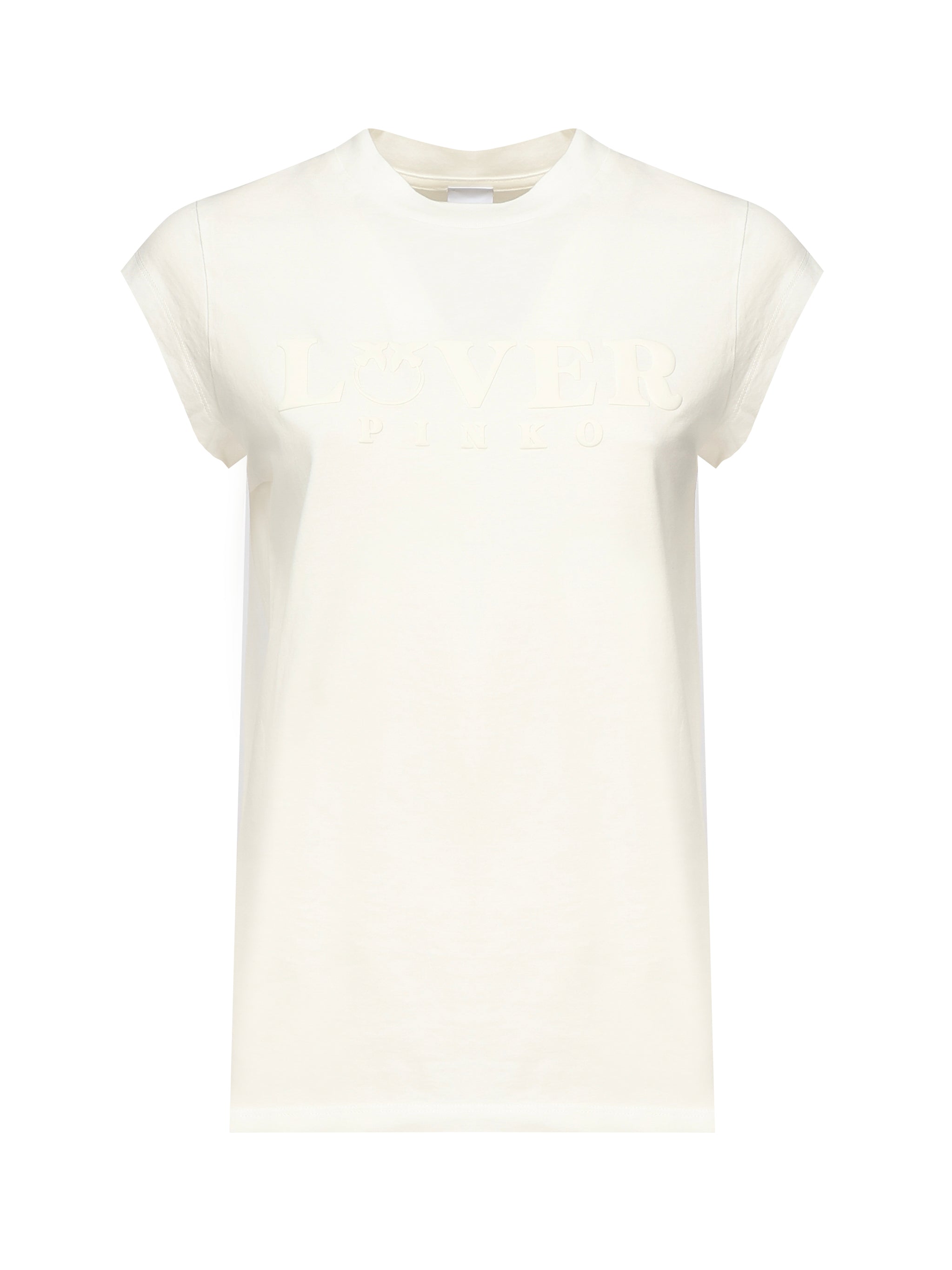 T-shirt in jersey di cotone 104603 A2D1Z05 PINKO 