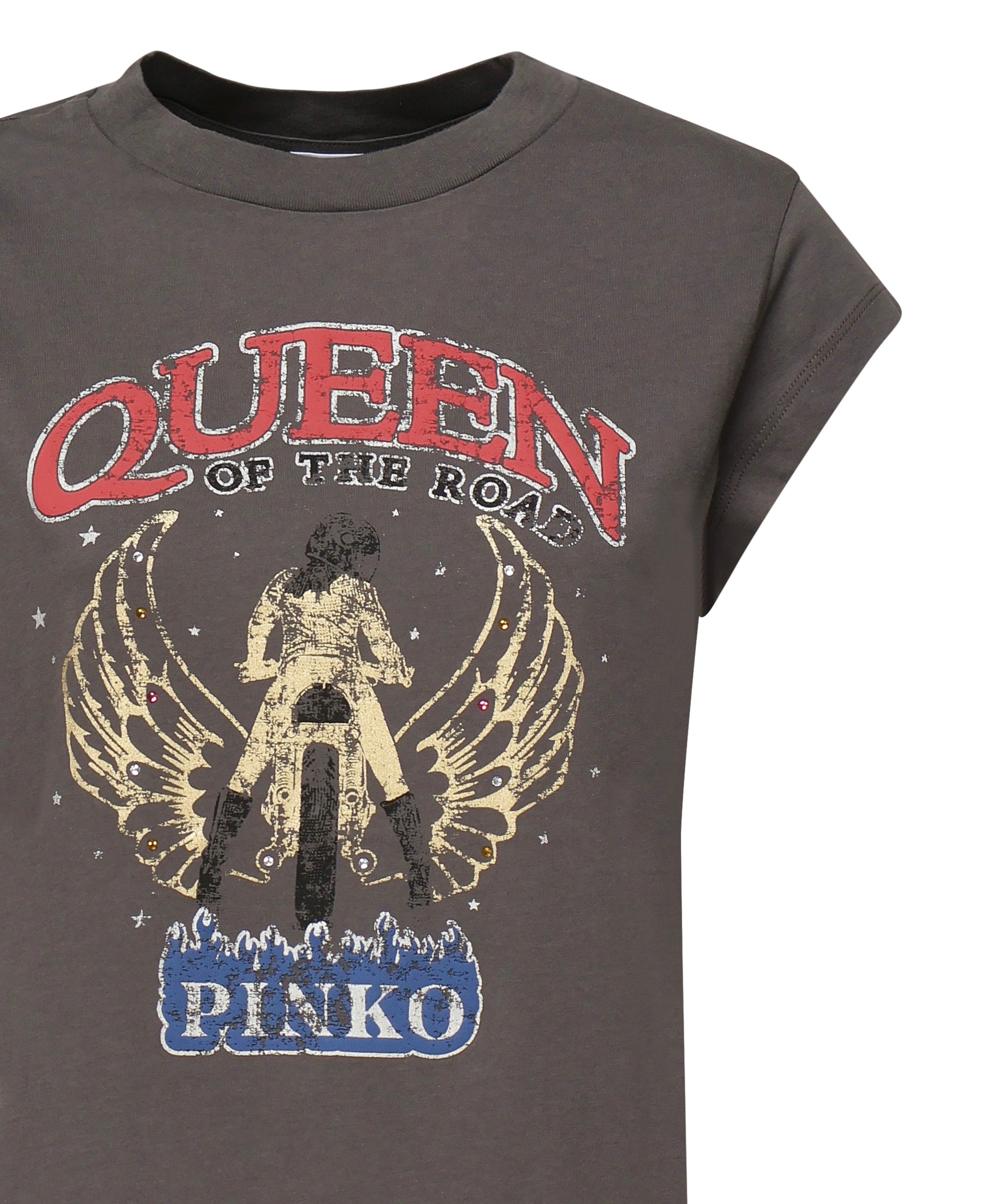 T-shirt con stampa 104603 A2DAI63 PINKO 