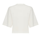 T-shirt crop con logo 104604 A2CSZ05 PINKO 