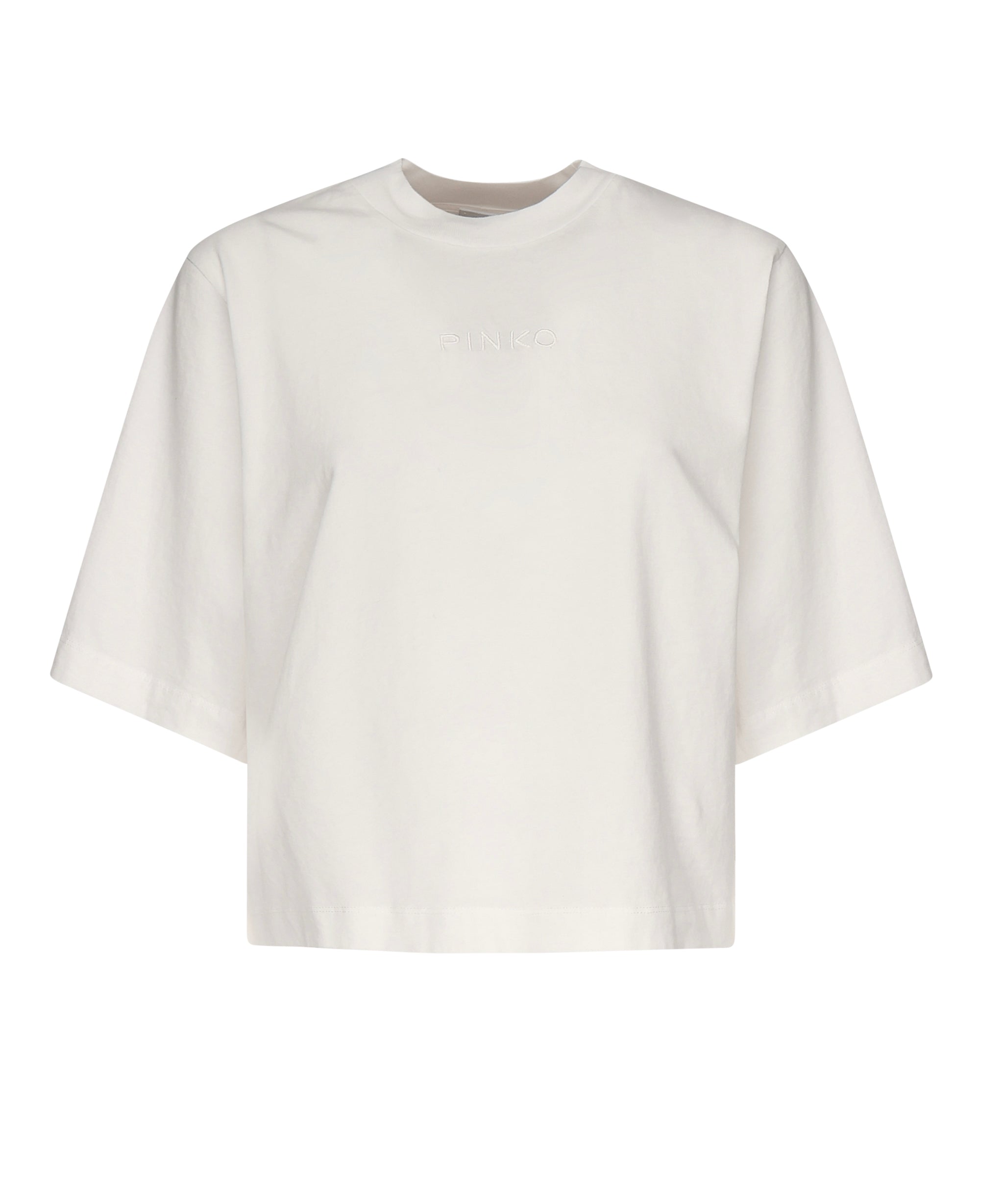 t-shirt boxy oversize 104604 A2F8Z05 PINKO 