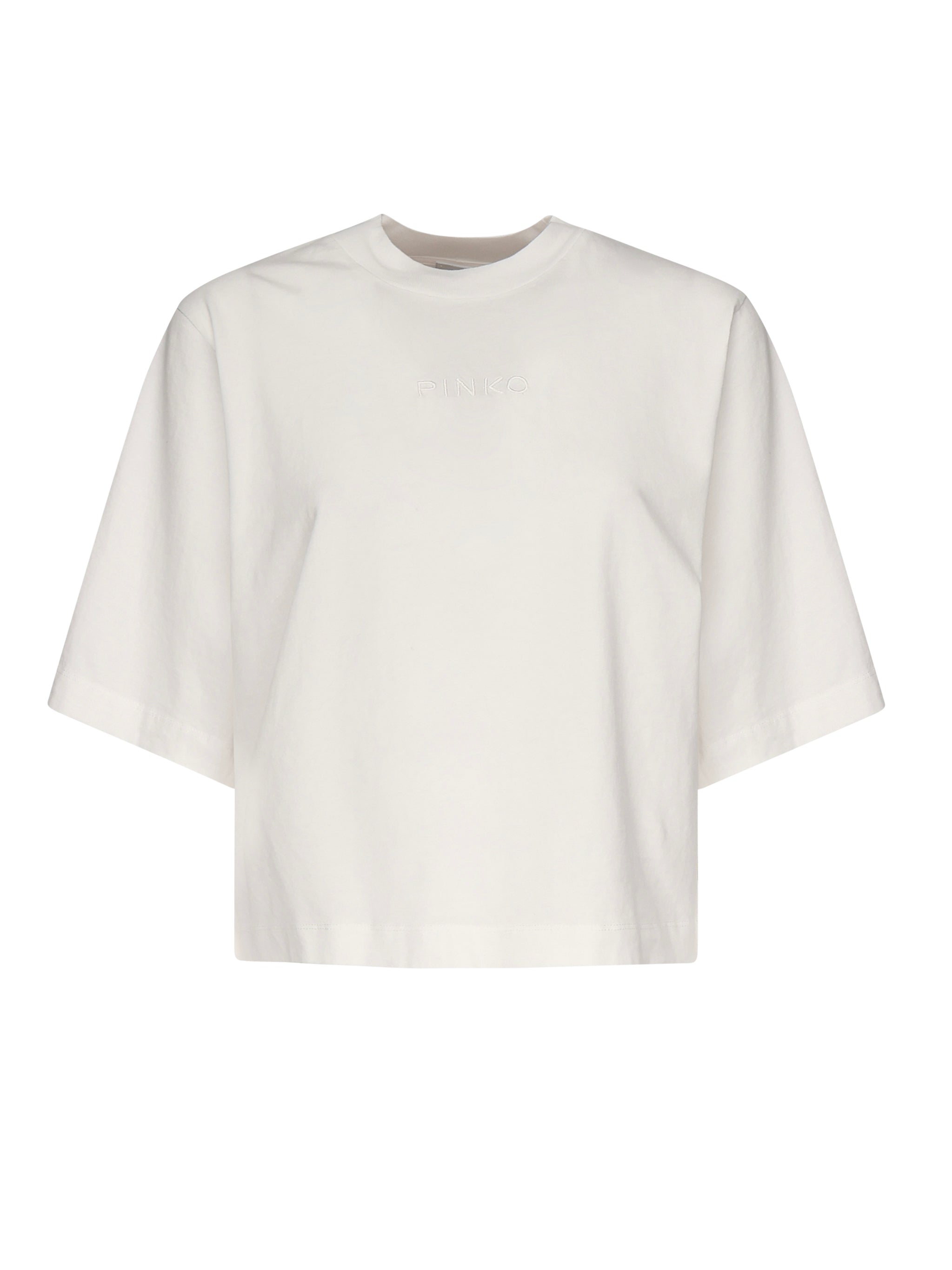 t-shirt boxy oversize 104604 A2F8Z05 PINKO 