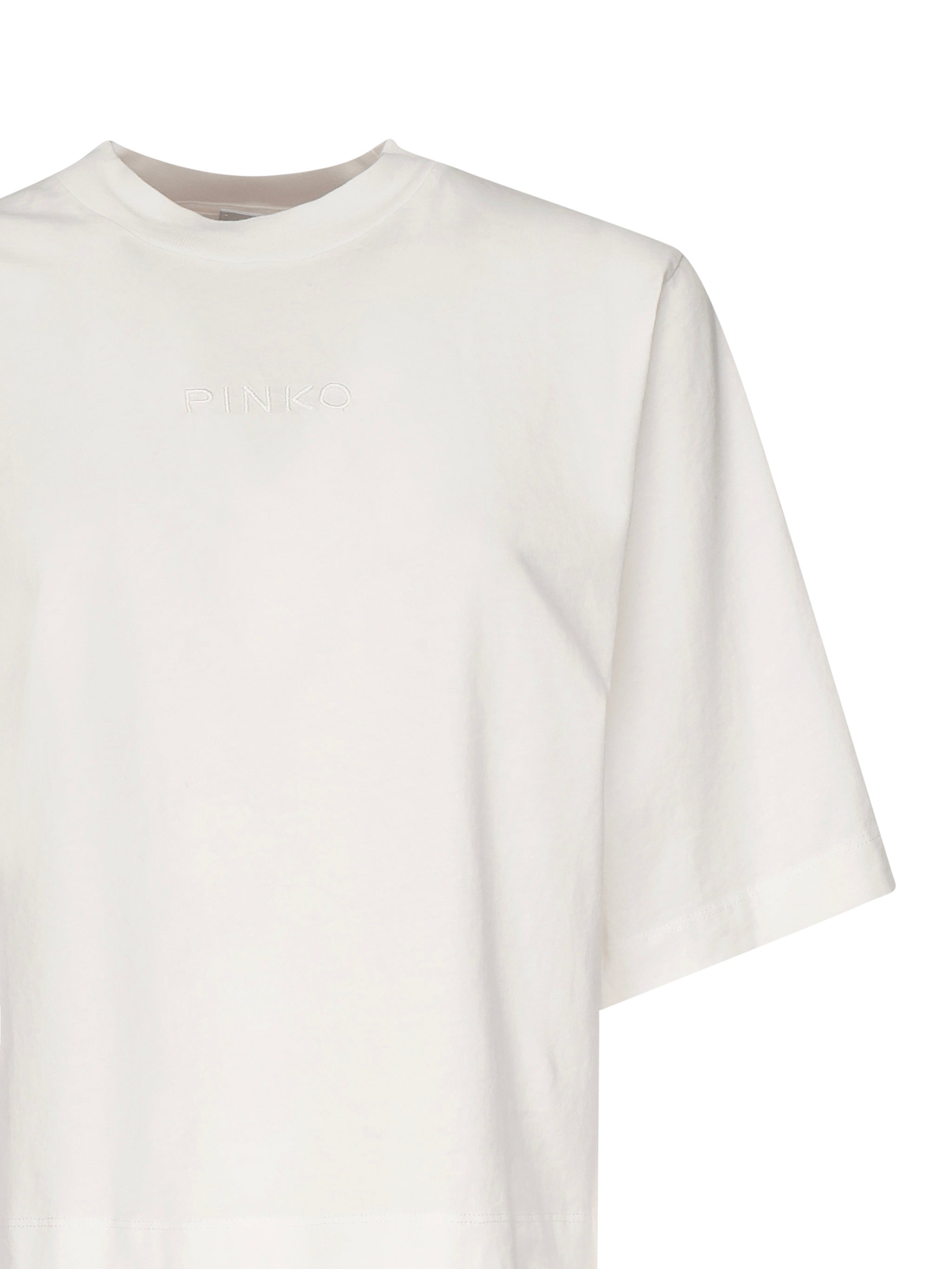 t-shirt boxy oversize 104604 A2F8Z05 PINKO 