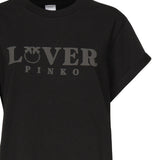T-shirt con stampa 104605 A2D1Z99 PINKO 