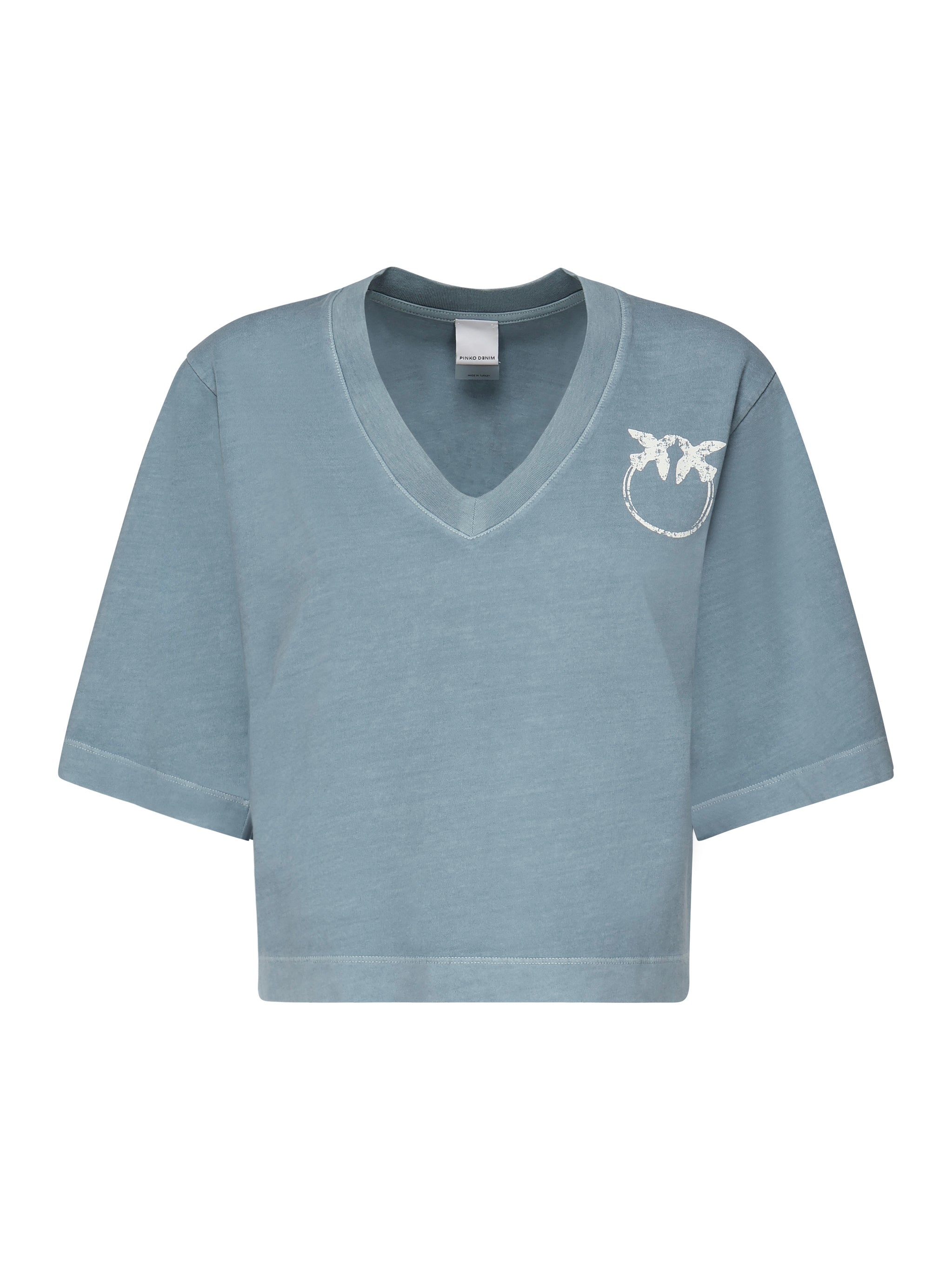 T-shirt Suez in cotone 104606 A2D0E63 PINKO 
