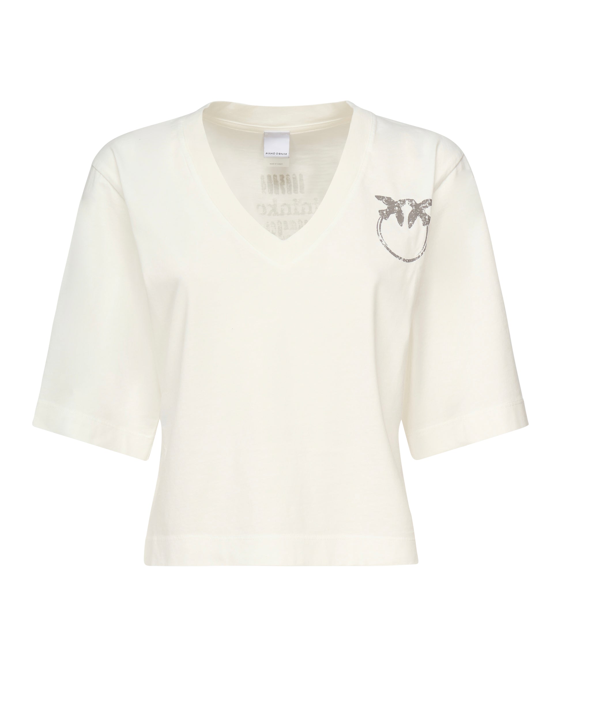 T-shirt Suez in cotone 104606 A2D0Z05 PINKO 
