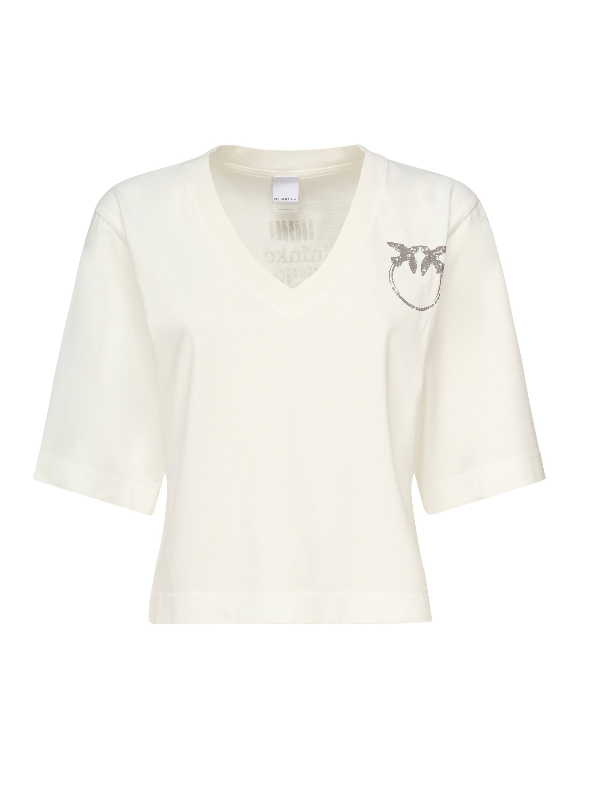 T-shirt Suez in cotone 104606 A2D0Z05 PINKO 