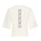 T-shirt Suez in cotone 104606 A2D0Z05 PINKO 