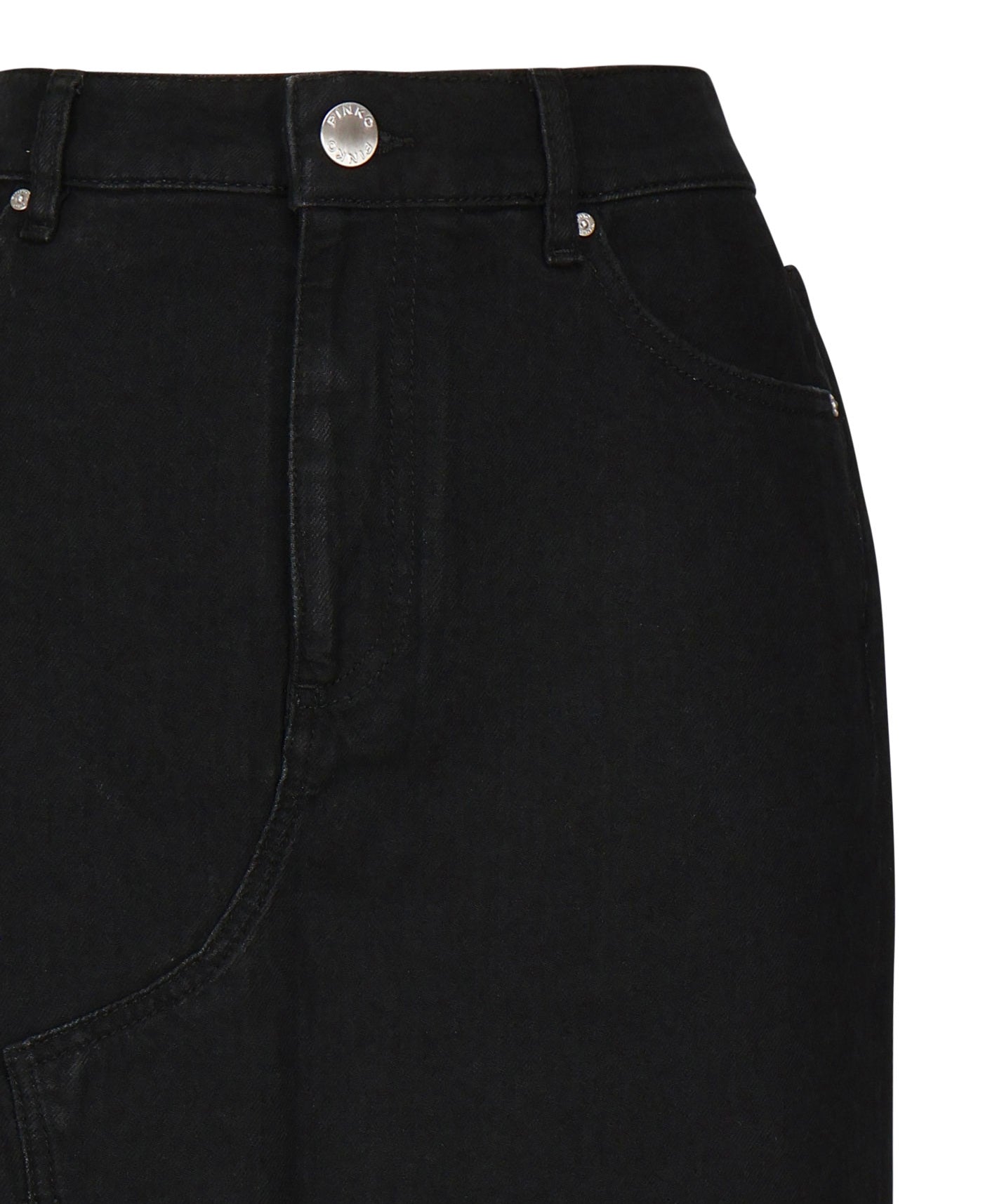 Gonna lunga in denim 104628 A2GPZ99 PINKO 