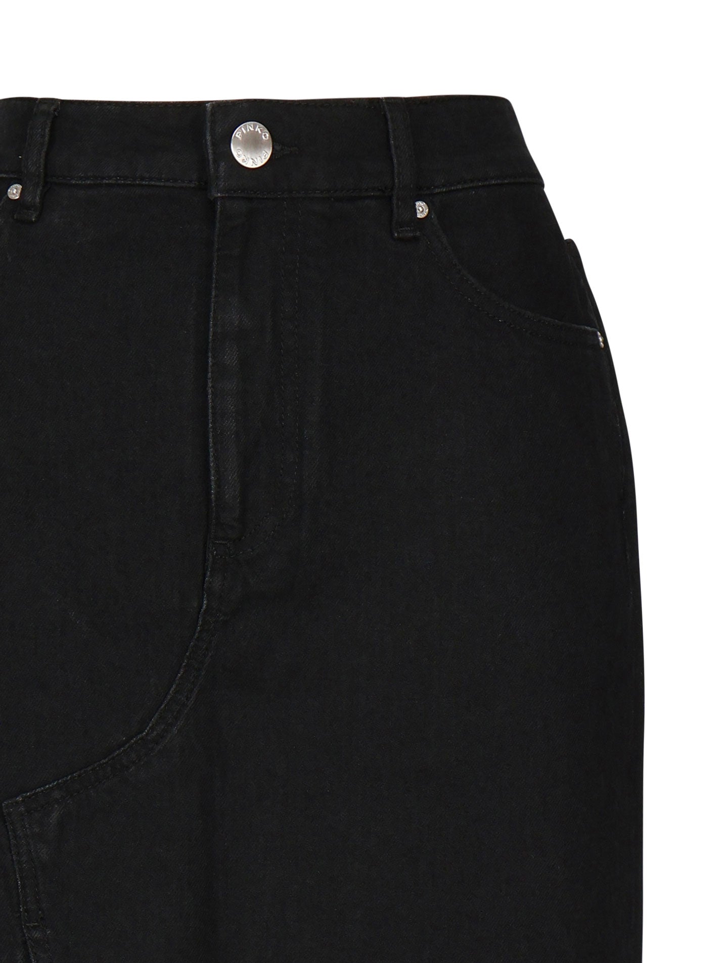 Gonna lunga in denim 104628 A2GPZ99 PINKO 