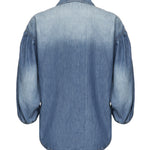 Camicia jeans maniche a tre quarti 104629 A2DTPJO PINKO 