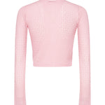 Cardigan Baitou punzonato 104640 A2EBP31 PINKO 