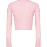 Cardigan Baitou punzonato 104640 A2EBP31 PINKO 