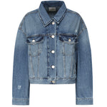 Giubbino jeans con taschini 104644 A2E1PJF PINKO 