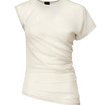 Maglia asimmetrica jersey 104652 A2CLI12 PINKO 