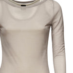 Maglia girocollo grigia 104653 A2CLIIA PINKO 