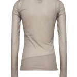 Maglia girocollo grigia 104653 A2CLIIA PINKO 