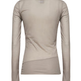 Maglia girocollo grigia 104653 A2CLIIA PINKO 