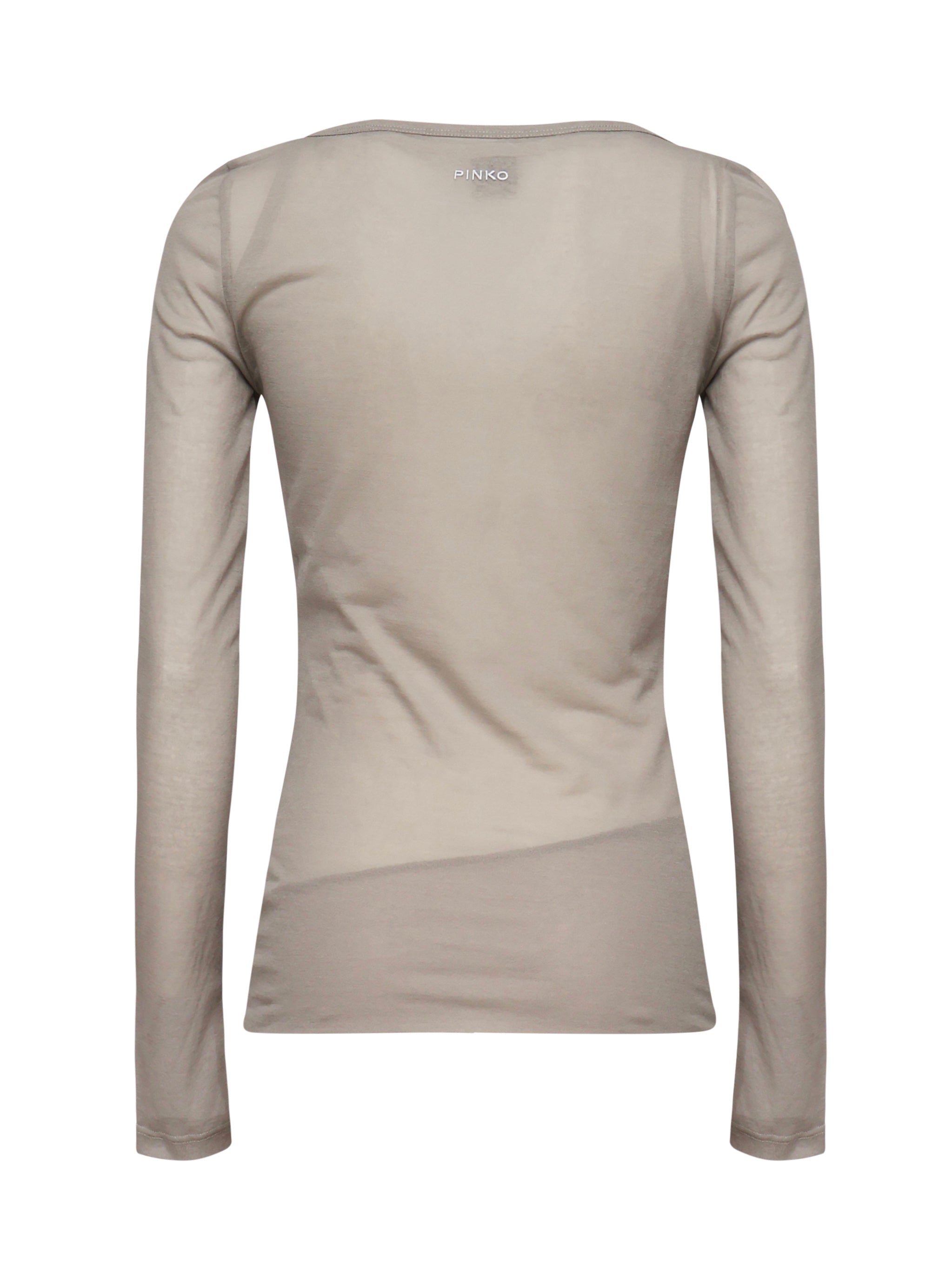Maglia girocollo grigia 104653 A2CLIIA PINKO 