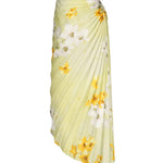 Gonna plissettata con stampa floreale 104678 A2F2VGB PINKO 
