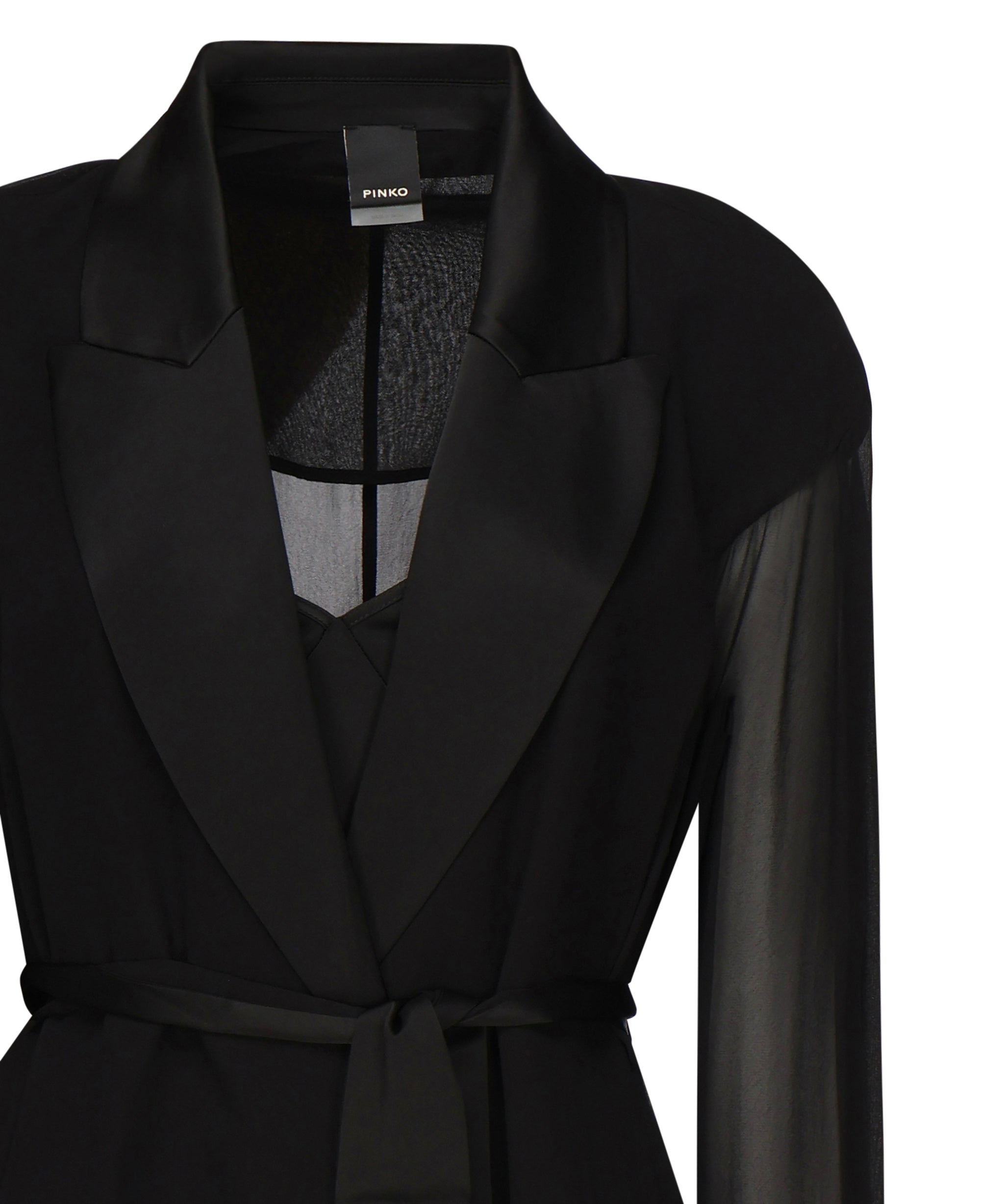 Abito robe manteau lungo 104685 A2COZ99 PINKO 