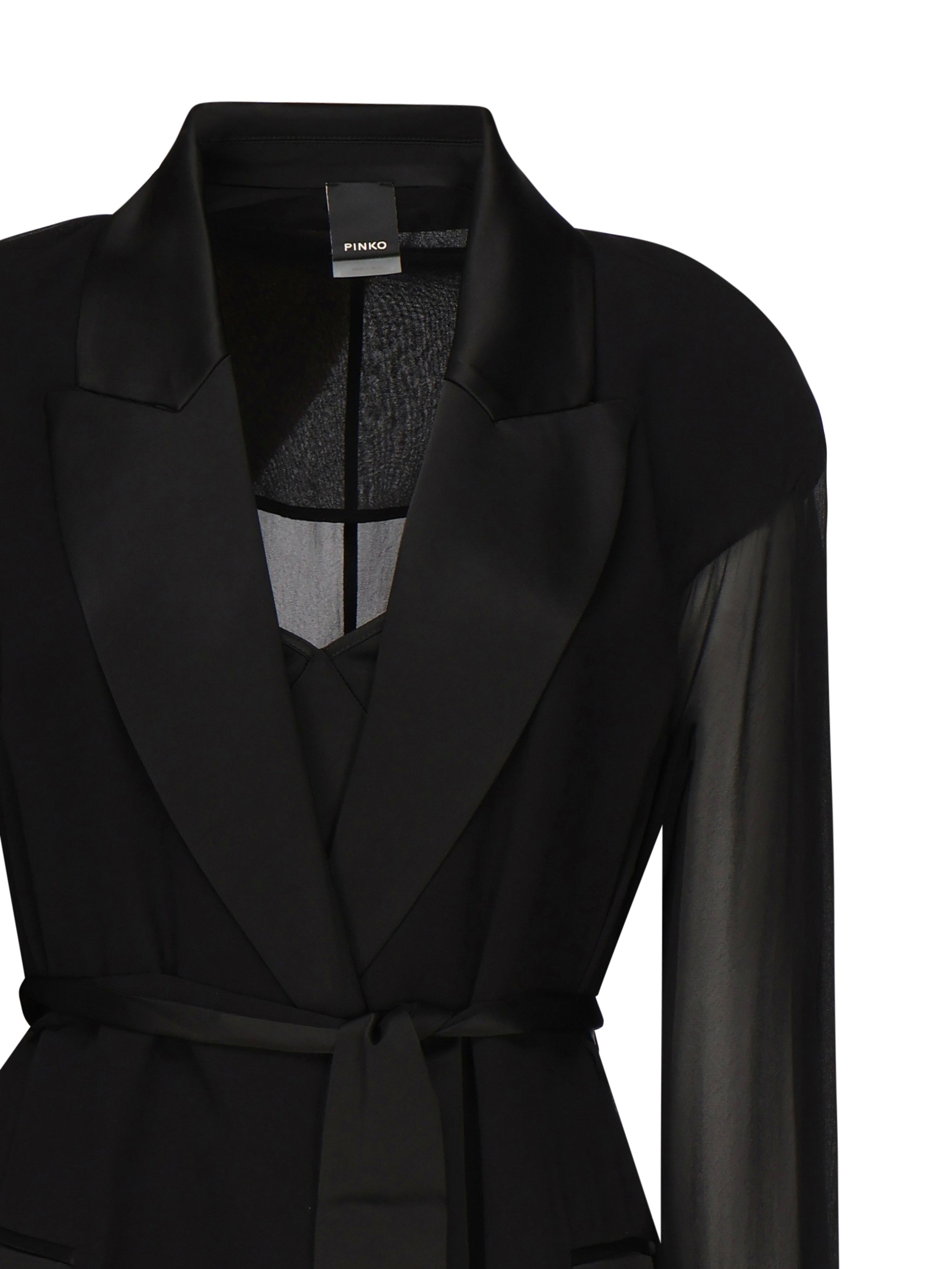 Abito robe manteau lungo 104685 A2COZ99 PINKO 