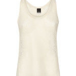 Canotta a rete con paillettes 104710 A2EXC03 PINKO 