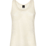 Canotta a rete con paillettes 104710 A2EXC03 PINKO 