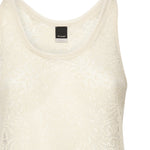 Canotta a rete con paillettes 104710 A2EXC03 PINKO 