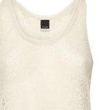 Canotta a rete con paillettes 104710 A2EXC03 PINKO 
