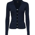 Maglia a maniche lunghe scollo ampio 104725 A2F0G82 PINKO 