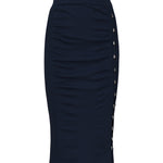 Gonna lunga in maglia con gancetti 104726 A2F0G82 PINKO 