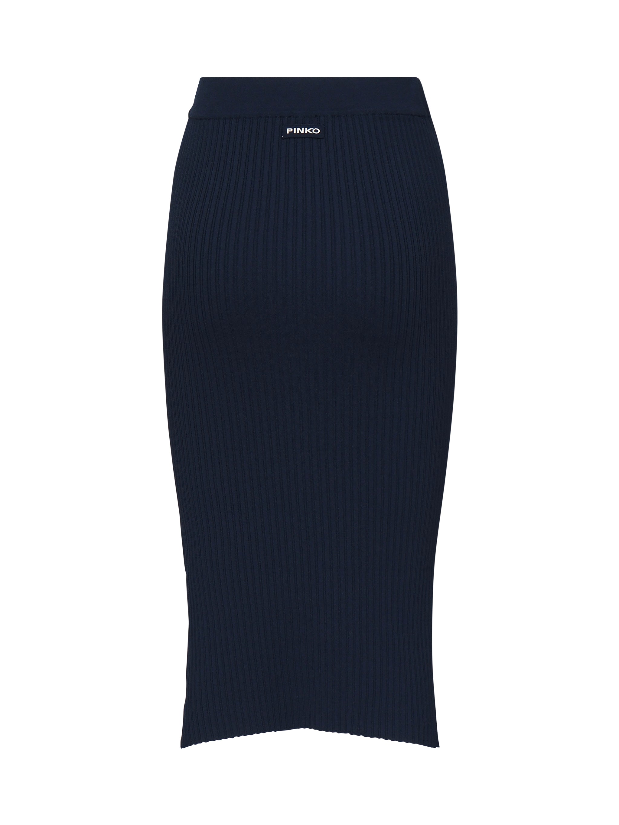 Gonna lunga in maglia con gancetti 104726 A2F0G82 PINKO 