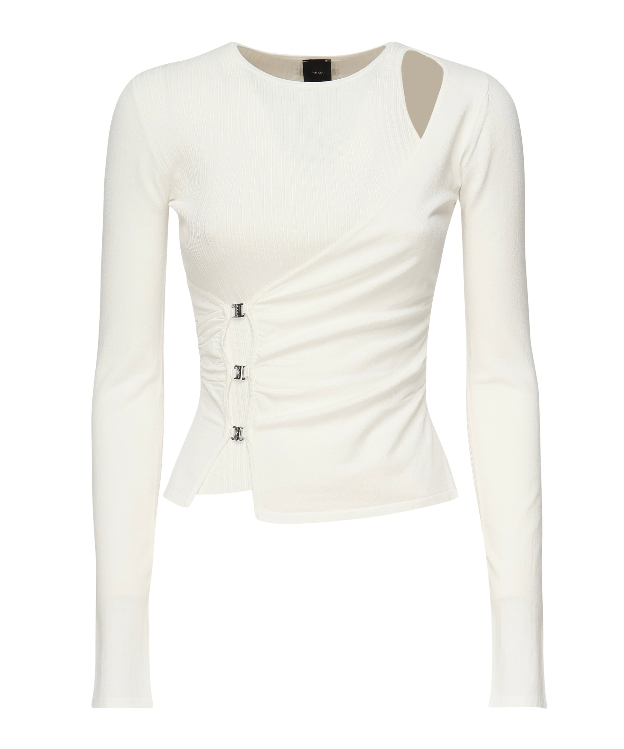 Maglia Lassen in viscosa 104727 A2F0Z09 PINKO 