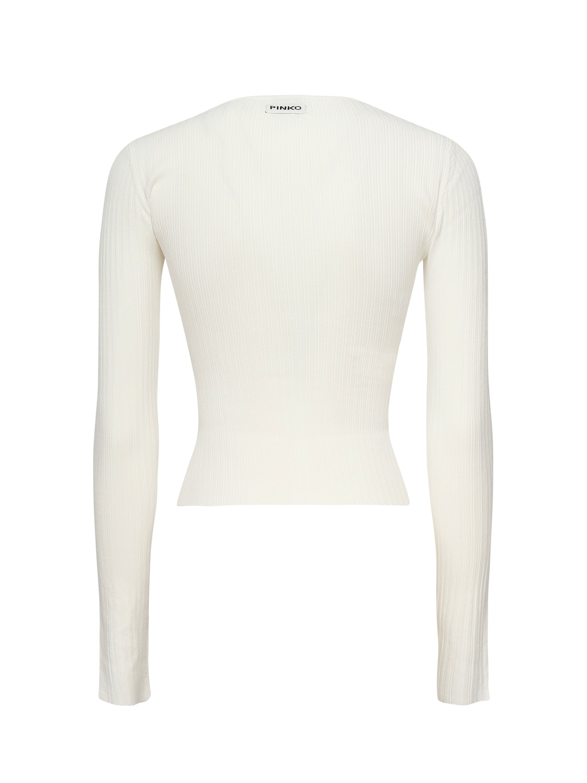 Maglia Lassen in viscosa 104727 A2F0Z09 PINKO 