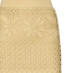Gonna lunga effetto crochet fantasia 104732 A2FFC43 PINKO 