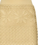 Gonna lunga effetto crochet fantasia 104732 A2FFC43 PINKO 