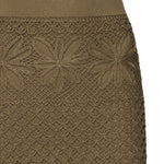 Gonna lunga effetto crochet fantasia 104732 A2FFX26 PINKO 