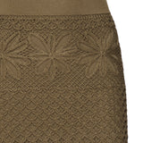 Gonna lunga effetto crochet fantasia 104732 A2FFX26 PINKO 