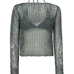 Maglia a rete con bikini 104749 A2FBSSZ PINKO 
