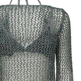 Maglia a rete con bikini 104749 A2FBSSZ PINKO 