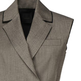 Gilet corto con rever ed elastico 104755 A2BQL67 PINKO 