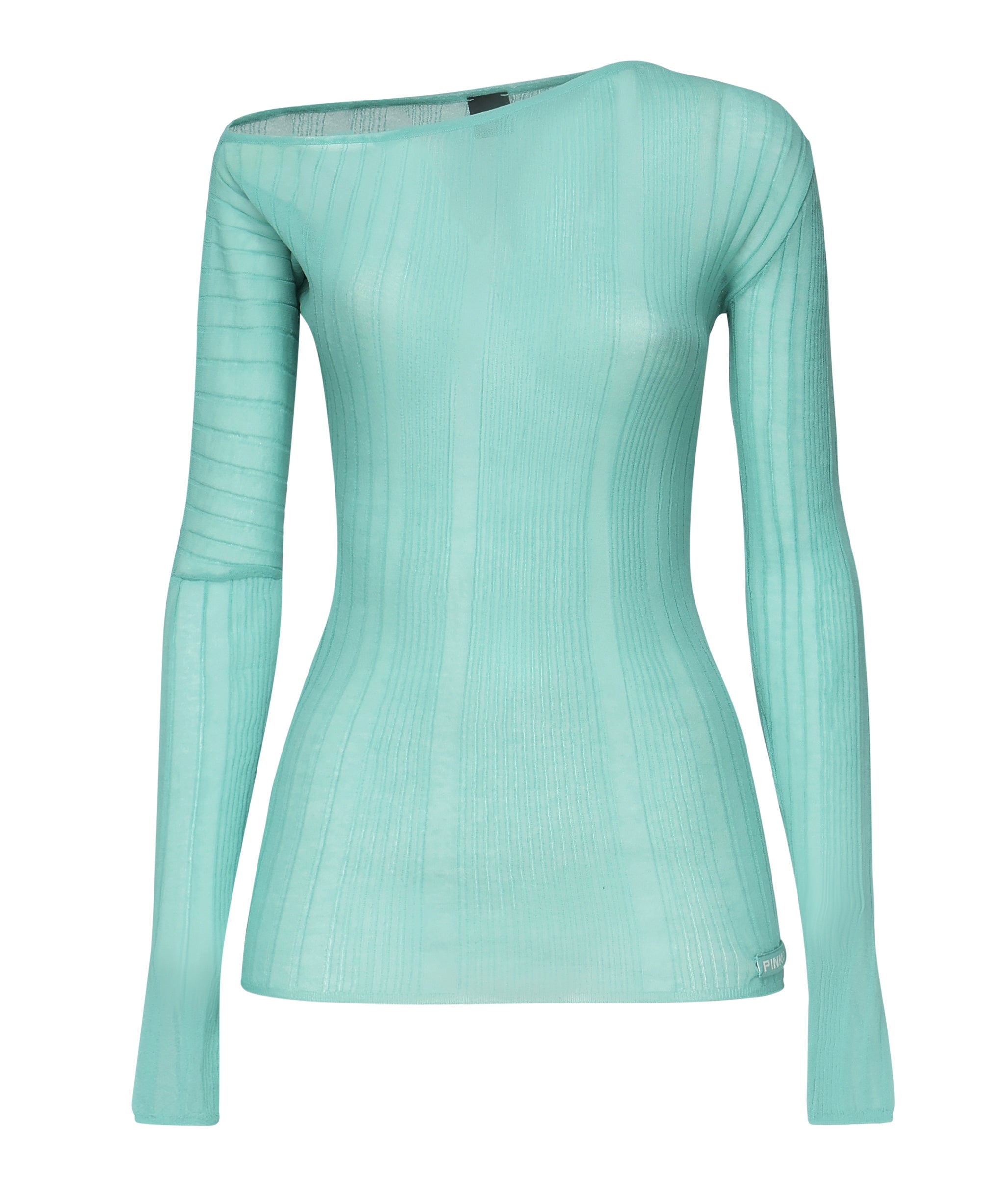 Maglia Vallelunga asimmetrica <BR/> 104766 A1NDT65 PINKO 