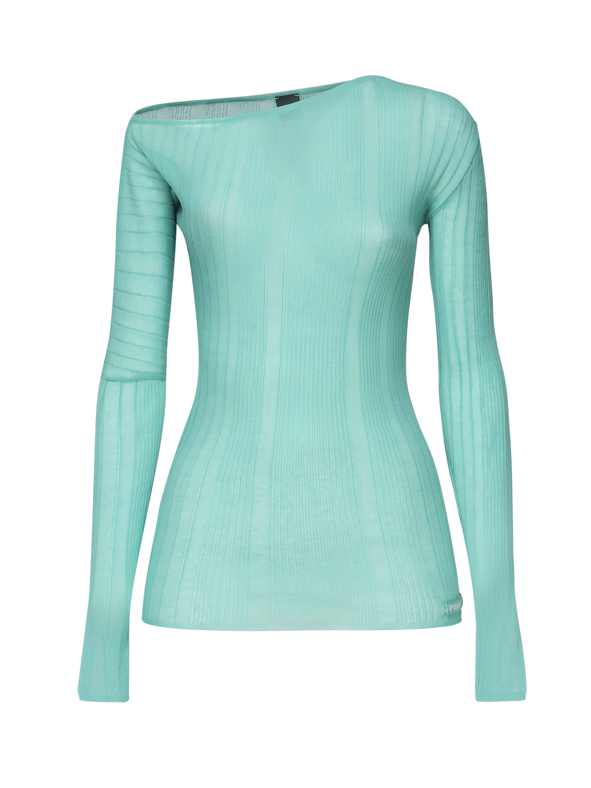 Maglia Vallelunga asimmetrica <BR/> 104766 A1NDT65 PINKO 