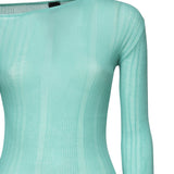 Maglia Vallelunga asimmetrica <BR/> 104766 A1NDT65 PINKO 