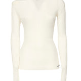 Maglia Vallelunga asimmetrica 104766 A1NDZ09 PINKO 