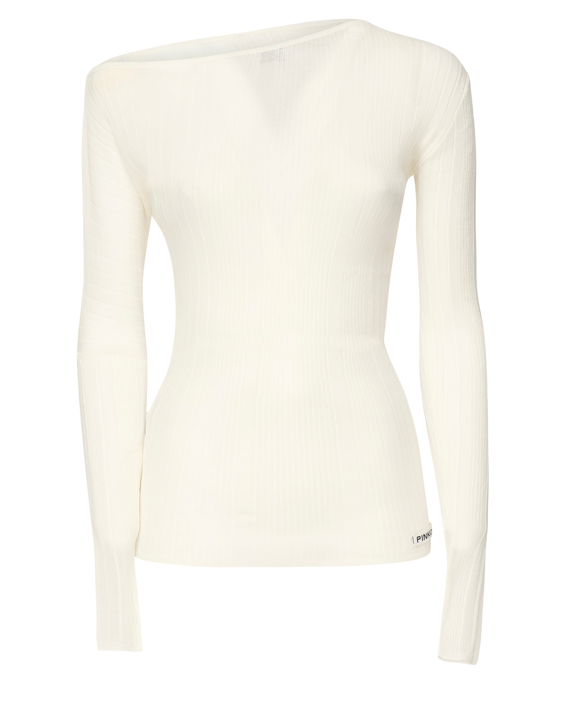 Maglia Vallelunga asimmetrica 104766 A1NDZ09 PINKO 