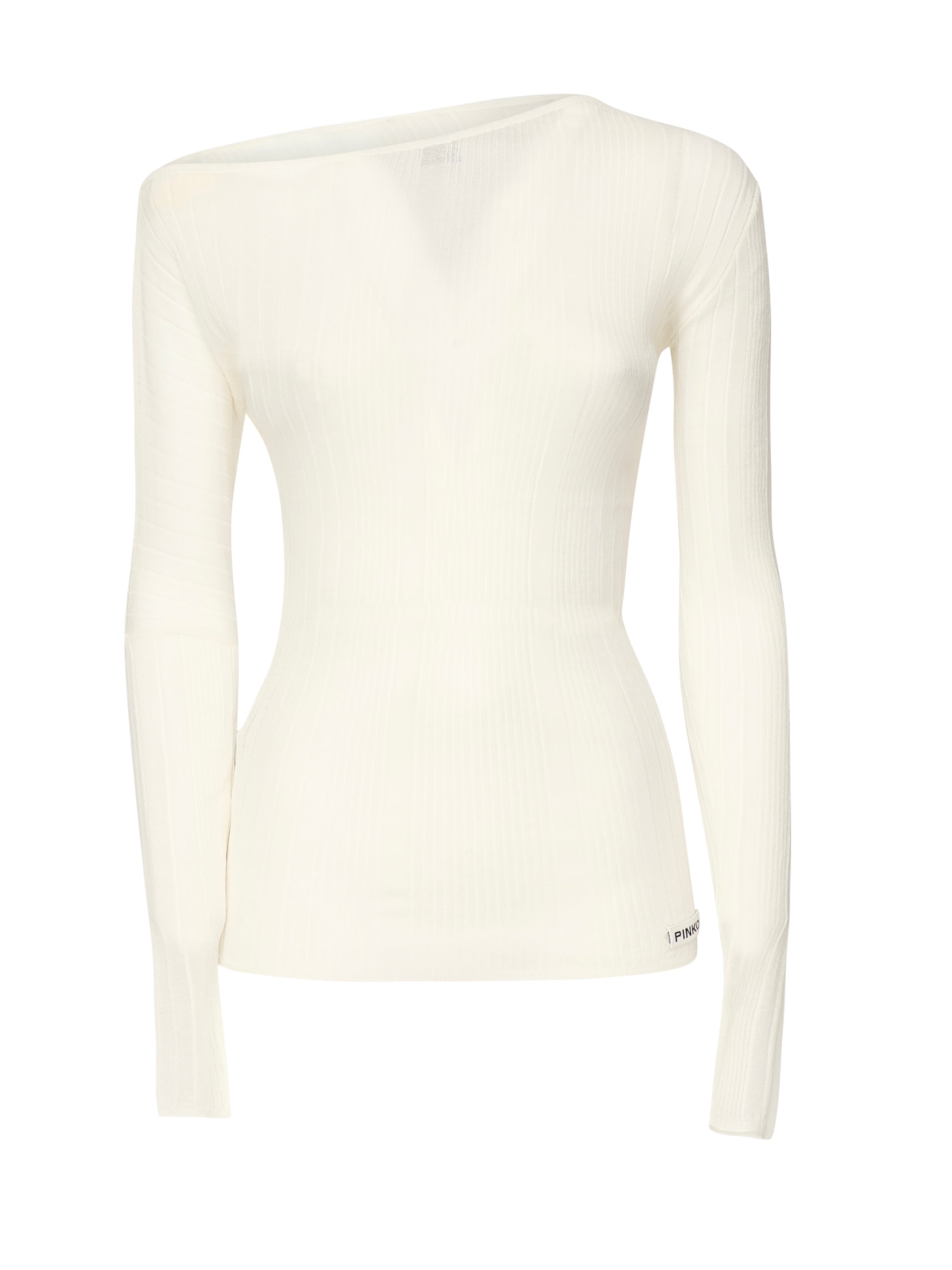 Maglia Vallelunga asimmetrica 104766 A1NDZ09 PINKO 