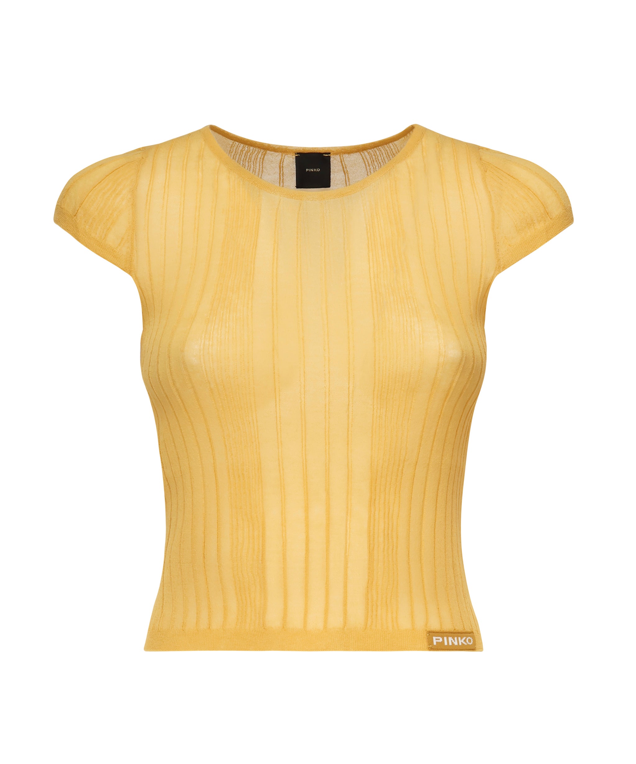 Maglia Tambora a costine 104773 A1NDC43 PINKO 