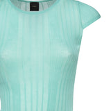 Maglia Tambora a costine 104773 A1NDT65 PINKO 