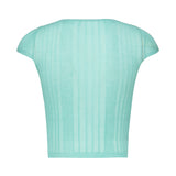 Maglia Tambora a costine 104773 A1NDT65 PINKO 